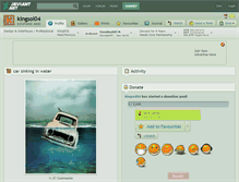 Tablet Screenshot of kingsol04.deviantart.com