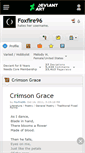 Mobile Screenshot of foxfire96.deviantart.com