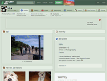 Tablet Screenshot of hirk.deviantart.com
