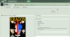 Desktop Screenshot of murtagh.deviantart.com
