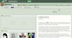 Desktop Screenshot of juliadunaway.deviantart.com