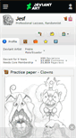 Mobile Screenshot of jesf.deviantart.com