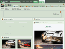 Tablet Screenshot of mr010101.deviantart.com