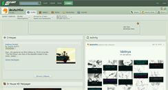 Desktop Screenshot of deutschfox.deviantart.com