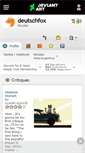 Mobile Screenshot of deutschfox.deviantart.com