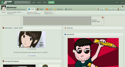 Desktop Screenshot of abramoxd.deviantart.com