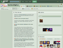 Tablet Screenshot of menhaverights.deviantart.com