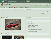 Tablet Screenshot of fonty-designs.deviantart.com