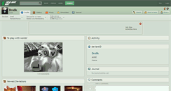 Desktop Screenshot of drolik.deviantart.com