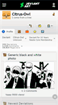 Mobile Screenshot of citrus-owl.deviantart.com