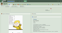 Desktop Screenshot of fitz-kun.deviantart.com
