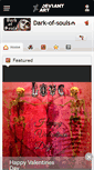 Mobile Screenshot of dark-of-souls.deviantart.com