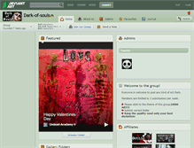 Tablet Screenshot of dark-of-souls.deviantart.com