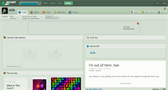 Desktop Screenshot of elfa.deviantart.com