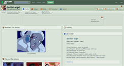 Desktop Screenshot of devilish-angel.deviantart.com