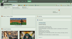Desktop Screenshot of christianotaku.deviantart.com
