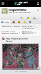Mobile Screenshot of dragonworrior.deviantart.com