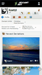 Mobile Screenshot of koetzi.deviantart.com