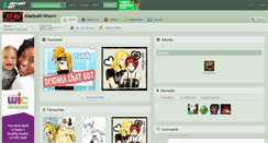 Desktop Screenshot of akatsuki-wuv.deviantart.com