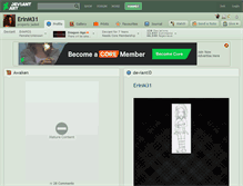 Tablet Screenshot of erinm31.deviantart.com