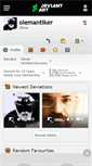 Mobile Screenshot of olemantiker.deviantart.com