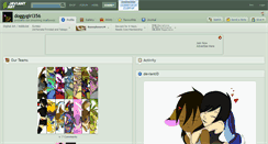 Desktop Screenshot of doggygirl356.deviantart.com