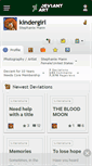 Mobile Screenshot of kindergirl.deviantart.com