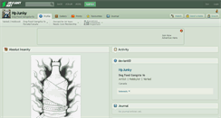 Desktop Screenshot of hpjunky.deviantart.com