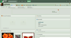 Desktop Screenshot of jedivandal.deviantart.com