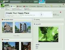 Tablet Screenshot of ak999.deviantart.com