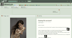 Desktop Screenshot of orphaned-luna.deviantart.com