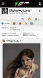 Mobile Screenshot of orphaned-luna.deviantart.com
