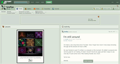 Desktop Screenshot of fyreflye.deviantart.com