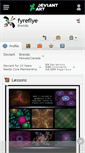 Mobile Screenshot of fyreflye.deviantart.com