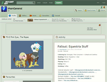 Tablet Screenshot of irkengeneral.deviantart.com