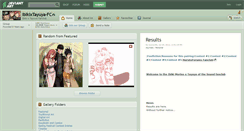 Desktop Screenshot of ibikixtayuya-fc.deviantart.com