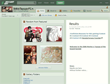 Tablet Screenshot of ibikixtayuya-fc.deviantart.com