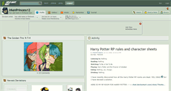 Desktop Screenshot of irkenprincess12.deviantart.com