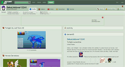Desktop Screenshot of dekulinklover13241.deviantart.com