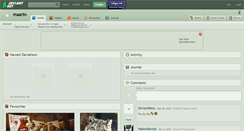 Desktop Screenshot of maartn.deviantart.com
