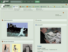 Tablet Screenshot of kraiger.deviantart.com
