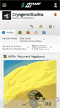 Mobile Screenshot of cryogenicstudios.deviantart.com