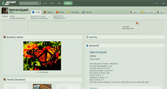 Desktop Screenshot of hploverxquash.deviantart.com