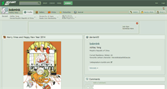 Desktop Screenshot of bobmink.deviantart.com