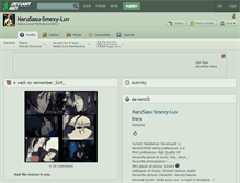 Tablet Screenshot of narusasu-smexy-luv.deviantart.com