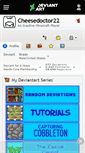 Mobile Screenshot of cheesedoctor22.deviantart.com