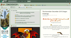 Desktop Screenshot of dragoncartoonclub.deviantart.com