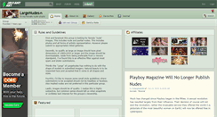 Desktop Screenshot of largenudes.deviantart.com