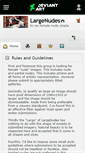 Mobile Screenshot of largenudes.deviantart.com