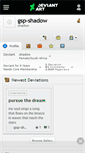 Mobile Screenshot of gsp-shadow.deviantart.com